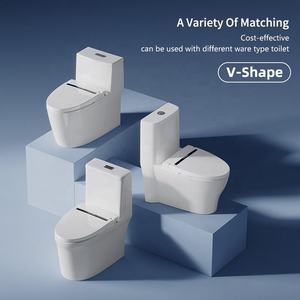 Tapa de Inodoro Inteligente Ultra Delgada en Forma de V, Versión Premium, con Lavado Automático, Tapa Eléctrica, Asiento de Inodoro con Bidé Calefactado Inteligente - Product Image 2