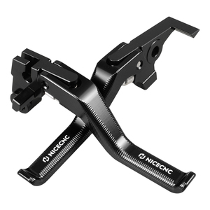 NICECNC Palancas Cortas de Freno y Embrague de 1-2 Dedos para Yamaha Tenere 700 XTZ700 <span class=keywords><strong>MT</strong></span>-<span class=keywords><strong>07</strong></span> <span class=keywords><strong>MT</strong></span>-09 XSR700, Empuñadura Anodizada de Alto Rendimiento - Product Image 6