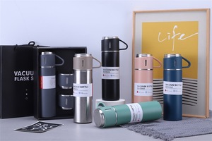500ml Insulated <strong>Hot</strong> and Cold Tumbler Tea Thermos Stainless Steel Vacuum <strong>Flask</strong> Gift Set Box - Product Image 2