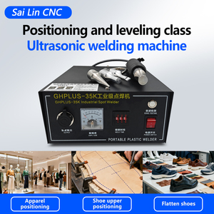 Yeni ultrasonik giysi etiket ve yorgan/ayakkabı konumlandırma makinesi polikarbonat için 220V plastik kaynak - Product Image 4