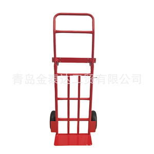 Chariot pliant à quatre roues 1610x610x450mm, chariot à outils monocouche pour la manutention logistique - Product Image 4