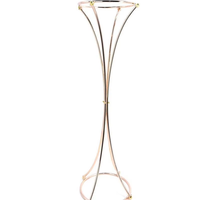 Zhuoyun nouveau Design métal or Vase fête événement gâteau affichage décoration fleur support mariage pièce maîtresse
