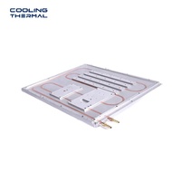 Plaque de refroidissement liquide en aluminium sur mesure, usinée CNC, pour batteries haute densité, système de refroidissement par eau, dissipateur thermique