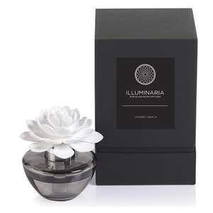 Nhà Hương Thơm Các Nhà Sản Xuất Tùy Chỉnh Trắng Gốm Hoa Thủy Tinh Chai Nước Hoa Hương Thơm Tinh Dầu Hương Liệu Reed Khuếch Tán - Product Image 1