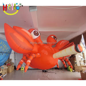 Modèle animal gonflable de mascotte de dessin animé de thème de mer - Product Image 5