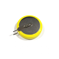 Batería CR2032 de 3V con pestaña, personalizada al por mayor, para alarma de seguridad, rastreador GPS, RTC, CMOS, BIOS, respaldo de placa base de computadora