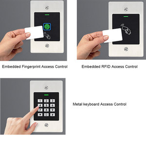 Controllo Accessi Biometrico Autonomo in Metallo con Lettore di Impronte Digitali Integrato Wiegand 26/34 Bit Impermeabile - Product Image 5