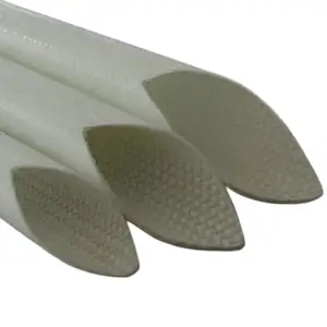 1.5KV 2.5KV For Insulation Protection Sleeve Factory Fiberglass Braided Insulation Tube Fiberglass Sleeve