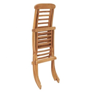 Sillas <span class=keywords><strong>de</strong></span> jardín plegables <span class=keywords><strong>de</strong></span> madera maciza natural personalizadas para <span class=keywords><strong>terraza</strong></span> o patio al por mayor - Product Image 4