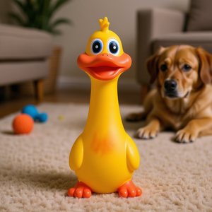 Juguete Masticable para Mascotas de Látex con Sonido Original, 18 cm - Product Image 3