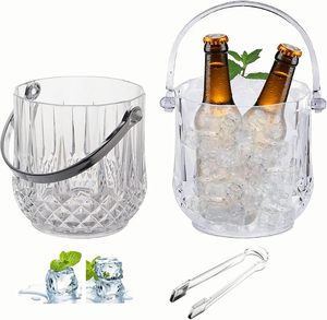 Chất lượng cao Acrylic rõ ràng nhựa Xô đá PC Xô đá nhỏ cho đồ uống và các bên - Product Image 1