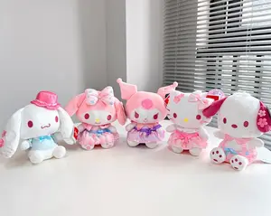 Hot Sale Cartoon Anime Sakura Series Cute Doll Kulomi Ornament Cinnamoroll For Girl Birthday Gift