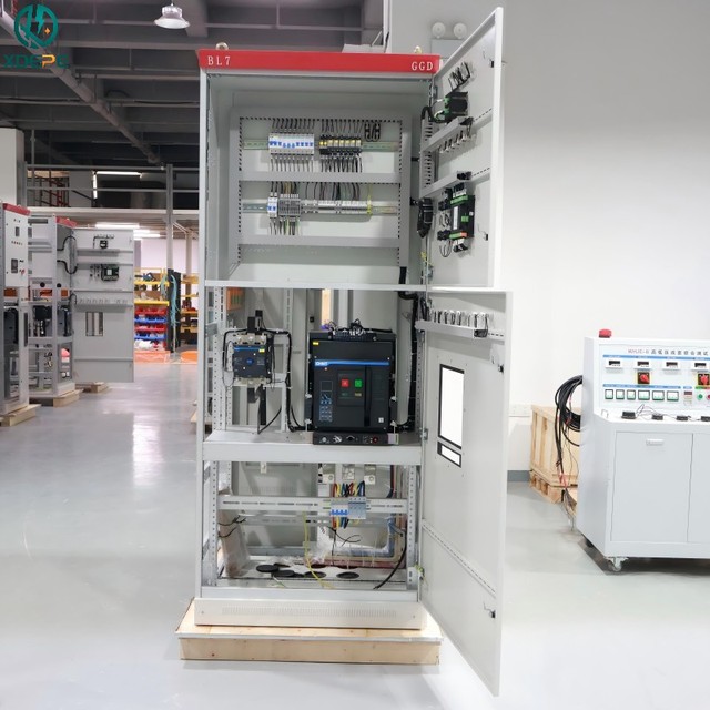 Modular 400kW GGD Generator Parallel Control Panel Complete Set Electric Switchboard 2~8 Units Expandable IP55 Protection for