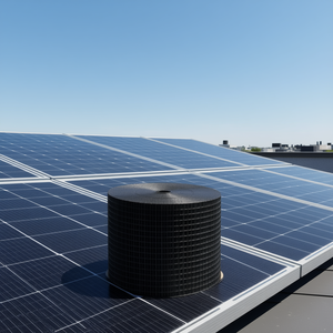 Rollo de Protección para Páneles Solares Contra Pájaros de 6 Pulgadas x 100 Pies con Fijaciones de Acero Inoxidable y Revestimiento de PVC Antioxidante, Productos Relacionados con Energía Solar - Product Image 2