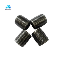 Raccord de tuyauterie en acier au carbone, acier inoxydable, 1/2-4'', système d'extincteurs à haute pression, zingué, classe 150, embout de tuyauterie sans soudure
