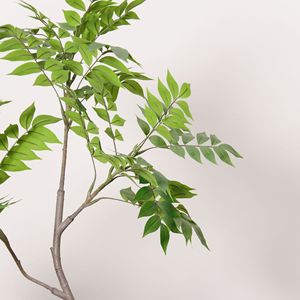 Arbre artificiel en bois peint Dream Castle, 100-200 cm, plante décorative d'intérieur, plante verte en pot sur pied - Product Image 2