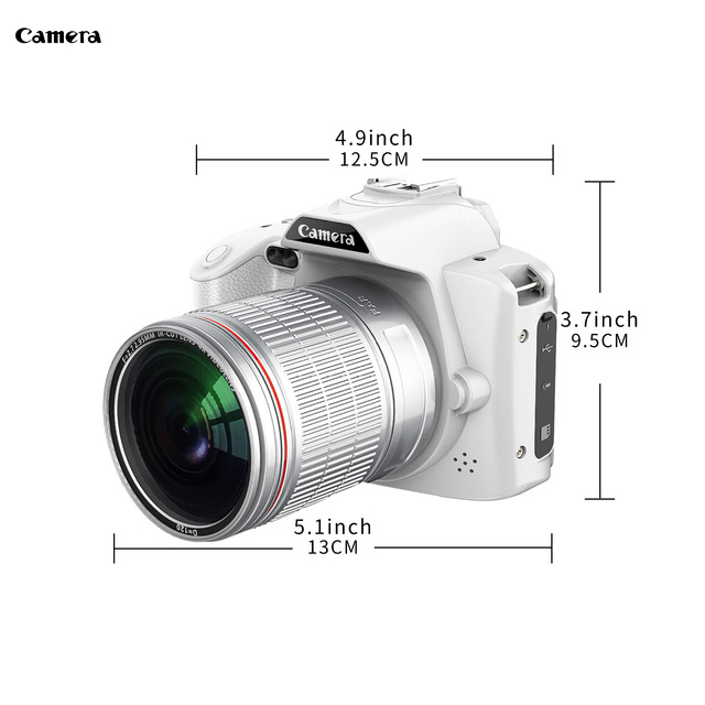 High Quality Cheap Kids Camera 4K Video 64MP CMOS Sensor 17-30X Zoom SD Card WiFi Connection Beauty Filters Rechargeable Battery