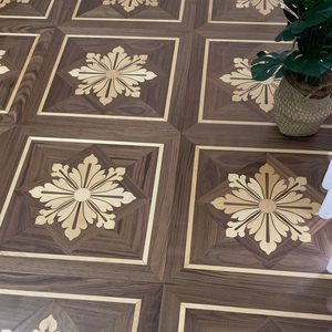 Pavimento in Parquet Personalizzato con Motivo Francese, Legno Ingegnerizzato per Interni Eleganti, Parquet dal Design Moderno - Product Image 1