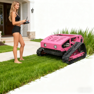 Équipement agricole Tondeuses à gazon Télécommande Tondeuse à gazon pour pente avec moteur à essence - Product Image 4