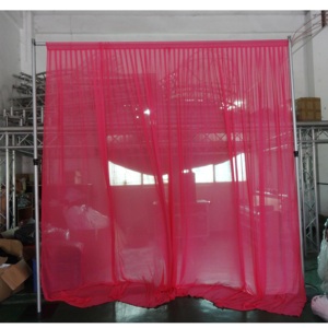 ระบบโครงอลูมิเนียมปรับระดับได้พร้อมผ้าม่านสำหรับตกแต่งงานแต่งงาน - Product Image 6