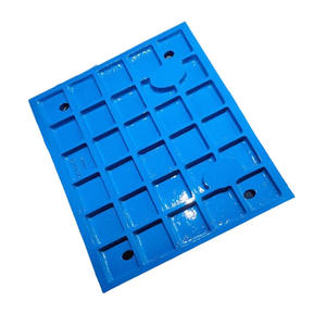 แผ่นฟันบดแบบคงที่ ยี่ห้อ TX ผลิตตามสั่ง ทำจากเหล็กกล้าแมงกานีสสูง สำหรับเครื่องบดแบบกรามสำหรับงานเหมืองแร่ ทนทานต่อการสึกหรอ รับน้ำหนักได้ 30000 กก. 1 - Product Image 3