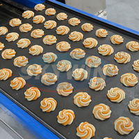 Machine à fabriquer des biscuits à haute efficacité, machine de boulangerie multifonctionnelle pour la production de divers types de biscuits