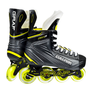 Patins de <span class=keywords><strong>hockey</strong></span> à roues alignées <span class=keywords><strong>GRAF</strong></span> MAXX19 exclusifs à l'Asie avec rembourrage en mousse à mémoire de forme en microfibre - Product Image 2