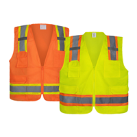 Gilet di Sicurezza all'Ingrosso, Abbigliamento da Lavoro ad Alta Visibilità, Gilet Riflettenti per Segnalazione e Sicurezza