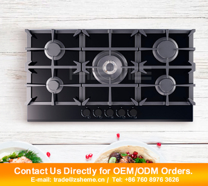 36 Inch <b>Stove</b> Estufa Manufacturer Built in 8 mm Tempered Glass Gas - Product Image 2