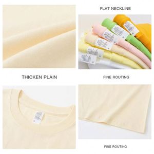 Wholesale Blank Plain t Shirt Custom Silk Screen Print Digital logo Brand <b>Polyester</b> Cotton <b>Tshirt</b> Plus Size Men T-shirt for Men - Product Image 3