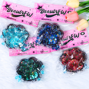 New Starry <span class=keywords><strong>Galaxy</strong></span> bán buôn TPR bóp đồ chơI mèo Paw Flash Cat Claw Pinch đồ chơi độc đáo TabA <span class=keywords><strong>Squishy</strong></span> TPR cứu trợ căng thẳng Đồ chơi cho trẻ em - Product Image 4