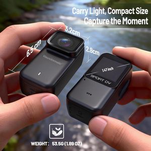 Cámara de Acción M21 4K WiFi - Resistente al Agua, Magnética, Grabación Manos Libres para Motociclismo/Esquí/Ciclismo/Vlogging - Product Image 2