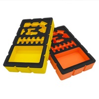 Matériau de découpe pour inserts de boîtes à outils et emballages cadeaux, en mousse EVA, résistant à la chaleur, au feu et à l'huile, amortissant et absorbant les chocs