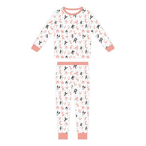 Hongbo 100% coton enfants pyjamas pantalons ensemble unisexe imprimé motif vêtements de nuit pour <span class=keywords><strong>4</strong></span> <span class=keywords><strong>ans</strong></span> grands enfants vêtements d'hiver pour filles garçons - Product Image 3