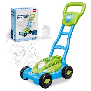 Bubble <strong>Lawn</strong> <strong>Mower</strong> for Kids Summer Outdoor Gardening Push <strong>Toys</strong> Age 1-5 Bubble Machine with Plastic Material for Toddlers - Product Image 1