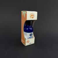 Boîte en papier personnalisée avec fenêtre pour flacon compte-gouttes 30ml 60ml Boîtes d'emballage en papier en carton pour parfum huile essentielle