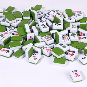 <span class=keywords><strong>Jeu</strong></span> de Mahjong miniature 24/26/30 mm, ensemble de voyage portable, 144 pièces, Mahjong chinois classique, <span class=keywords><strong>jeu</strong></span> de table familial traditionnel chinois - Product Image 4