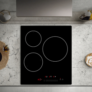 <span class=keywords><strong>Plaque</strong></span> à Induction Noire en Céramique-Verre 45 <span class=keywords><strong>cm</strong></span> avec 3 Brûleurs Cuisinière à Induction Électrique - Product Image 2