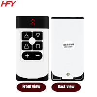 HFY HFY-TX0G Télécommande universelle 8-en-1 pour portail de garage, duplicateur de clé, 8 canaux, rechargeable, 433/315-915 MHz, arrêt automatique