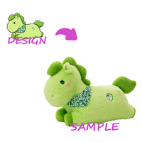 Jouet en peluche personnalisé avec aimant, peluche super douce pour enfants