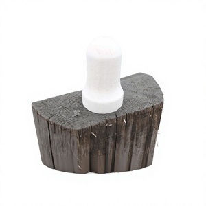 Ensemble de 2 clochettes en bois artisanales, design traditionnel pour la décoration de la maison, utilisation sur la table de Noël - Product Image 6