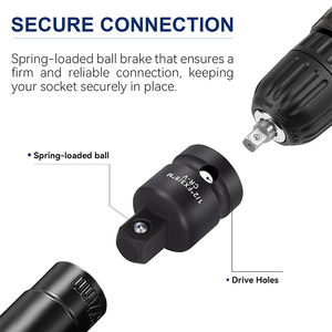 6PCS tác động Adaptor Set ổ đĩa tác động ổ cắm sâu VS nông tác động ổ cắm cảng vận chuyển hàng hóa - Product Image 4