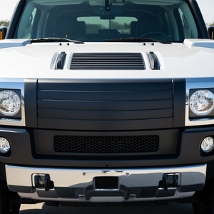Rejilla de Ventilación para Hummer H3 Sport Utility, Panel de Rejilla para Capó, 3.7L 5.3L V8, Diseño Rectangular Contemporáneo de Plástico - Product Image 2