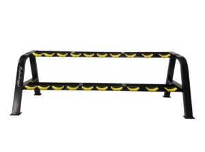 Vente en gros d'haltères à 2 et 3 niveaux pour salle de sport Équipement de stockage Poids de fitness Support d'haltères - Product Image 2