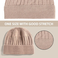 Bonnets respirants sur mesure pour adultes, ajustement confortable, tissu léger, couleur unie, bonnets chauds pour l'hiver