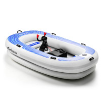 Bateau électrique gonflable Eahora Premium 15 kW, jet-boat électrique avec une capacité de 200 kg pour les loisirs familiaux et les activités aquatiques