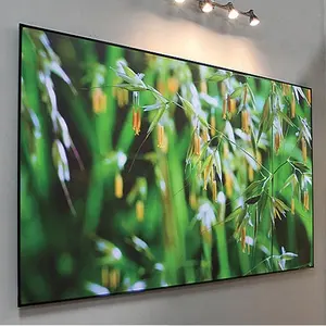 Projection Screen 4K PET Crystal 120 Inch Ambient Light Rejecting Projection Screen For Laser Ultra-short Throw Projector