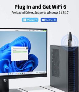 Adaptador WiFi 6 USB 3.0 <span class=keywords><strong>de</strong></span> 1800Mbps, 802.11AX AX1840, Doble Banda 2.4G/5GHz, 4 Antenas Externas, <span class=keywords><strong>para</strong></span> <span class=keywords><strong>Computadora</strong></span>, Compatible con Win10/11, en Stock - Product Image 2