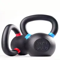 Pure Cast Iron Powder Coat Kettlebell Fitness Competition Kettlebell