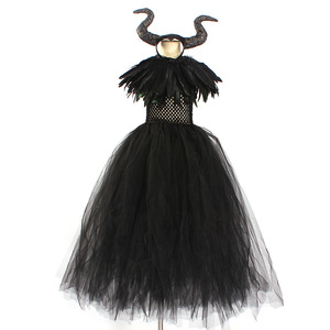 <span class=keywords><strong>Disfraz</strong></span> de Carnaval Caliente Halloween Chica Vestido Negro <span class=keywords><strong>Disfraz</strong></span> de Película Vestido <span class=keywords><strong>Maléfica</strong></span> Con Diadema - Product Image 2